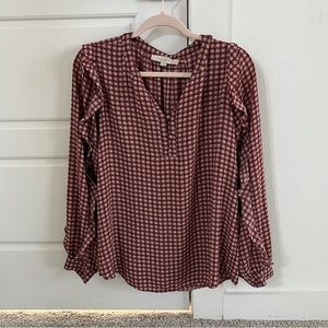 Ruffle Sleeve Blouse
